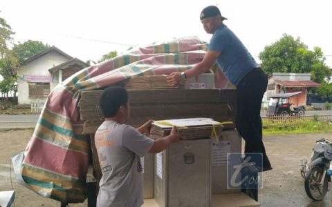 Distribusi Logistik Pilkada Bolmong Tersalur
