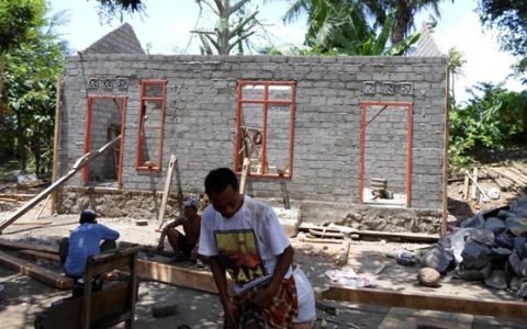 Salah satu contoh proyek bantuan RTLH