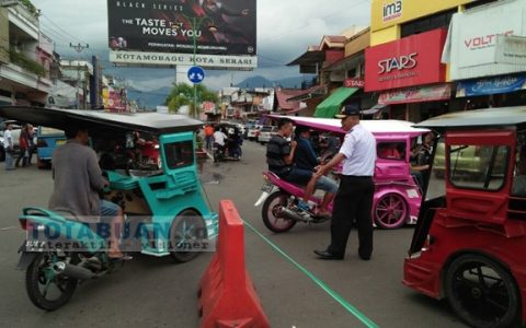 Anggota Ikut Apel, Kadishub Kotamobagu Bertugas Sendirian