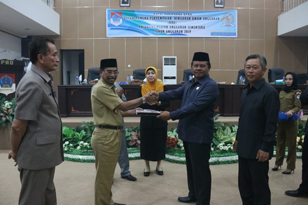 DPRD Boltim Terima Draf KUA PPAS