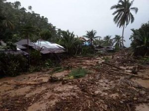 Banjir dan tanah longsor di Sangihe