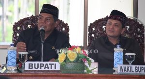 Bupati Salihi Mokodongan dan Wakil Bupati Yanny Tuuk 