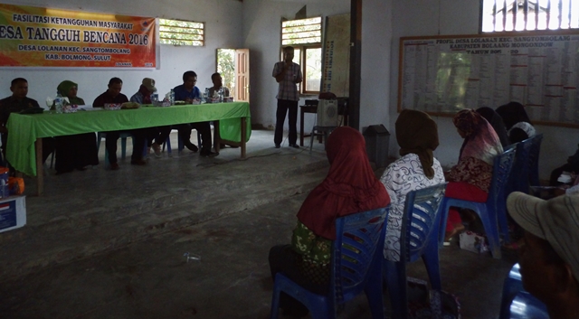 BPBD Bolmong Bentuk Destana Hadapi Bencana
