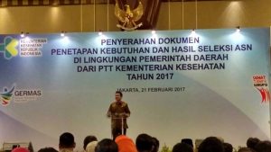 Walikota Terima Hasil Seleksi ASN Kementerian Kesehatan