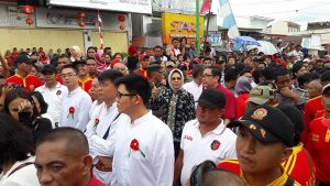 Walikota Kotamobagu Lepas Karnaval Cap Go Meh