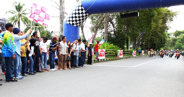 Walikota Kotamobagu Buka Kejuaraan Road Race 