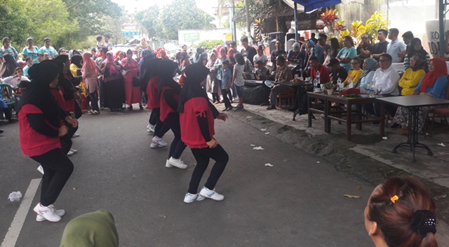 28 Tim Perebutkan Hadiah di Lomba Senam Tobelo dan Tarian 