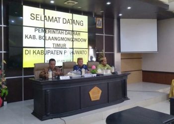Boltim dan Pohuwato Jalin Kerja Sama di Bidang Pendidikan, Pariwisata dan Kepegawaian