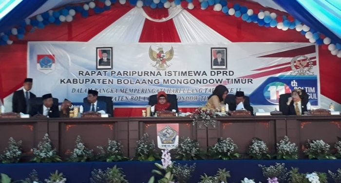 DPRD Boltim Gelar Paripurna HUT Kabupaten