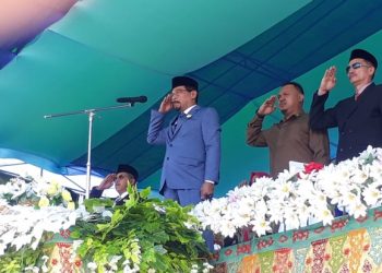 Pemkab Boltim Gelar Upacara Peringati HUT ke-11