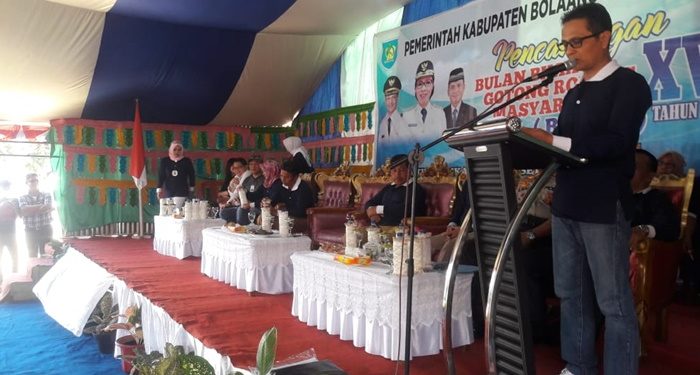 Wakil Bupati Bolmong Buka Pencanangan BBGRM ke XVI Tahun 2019