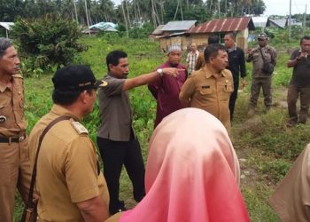 Bupati Boltim Tinjau Lahan Pembangunan RTLH di Desa Bulawan