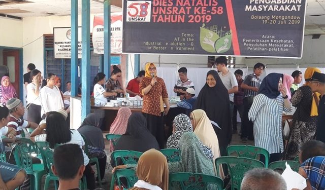 Lakukan Pelayanan Gratis, Unsrat Bawa Sembilan Dokter Ahli ke Bolmong