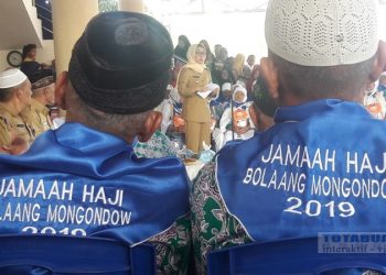 Lepas Rombongan Haji Bupati Bolmong Titip Doa