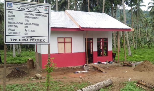 Pembangunan RTLH di Bolsel Capai 5.9 Miliar