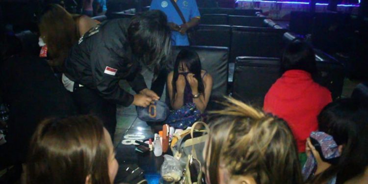 Antisipasi Peredaran Narkoba, Petugas Gabungan Razia Tempat Hiburan di Kotamobagu