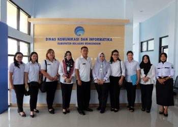 Diskominfo Bolmong Berbagi Pengalaman Soal Kemitraan Media Masa