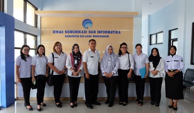 Diskominfo Bolmong Berbagi Pengalaman Soal Kemitraan Media Masa