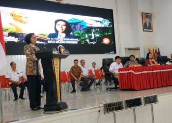 Bupati Launching Aplikasi SIDEKA di Unsrat Manado