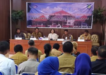 Tingkatkan SPIP Pemkab Bolmong Hadirkan BPKP Perwakilan Sulut