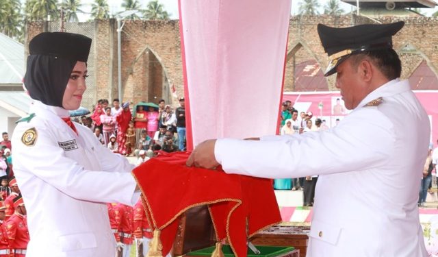 Upacara HUT RI ke 74 di Bolsel Berlangsung Khidmat