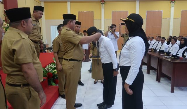 Wabup Bolsel Buka Pelatihan Dasar CPNS