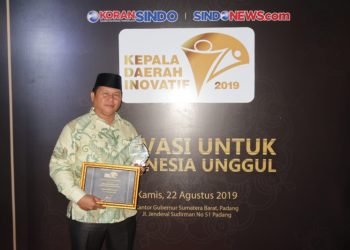 Iskandar Kamaru Terpilih Kepala Daerah Inovatif 2019