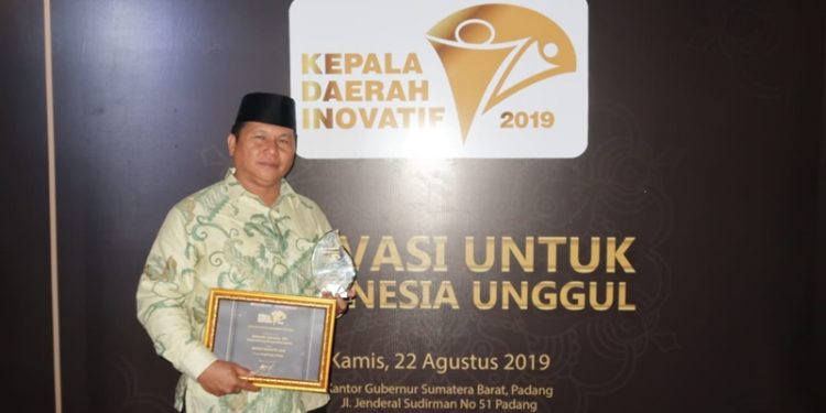 Iskandar Kamaru Terpilih Kepala Daerah Inovatif 2019