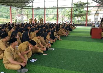 Persiapan Ikut Diklat, 189 CPNS Bolsel Mulai Ikuti Latihan Dasar