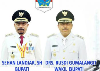 Pasangan Sehan Landjar-Rusdi Gumalangit