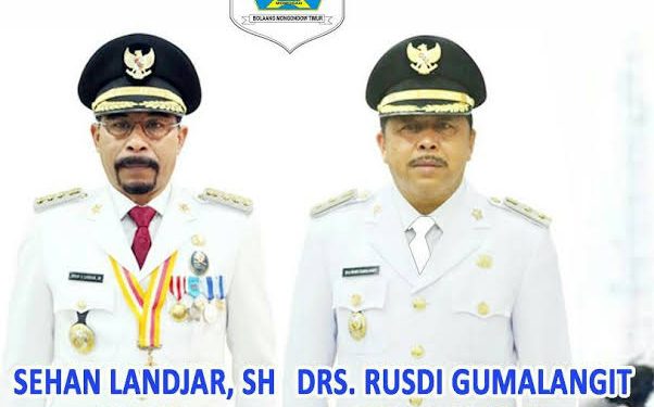 Pasangan Sehan Landjar-Rusdi Gumalangit