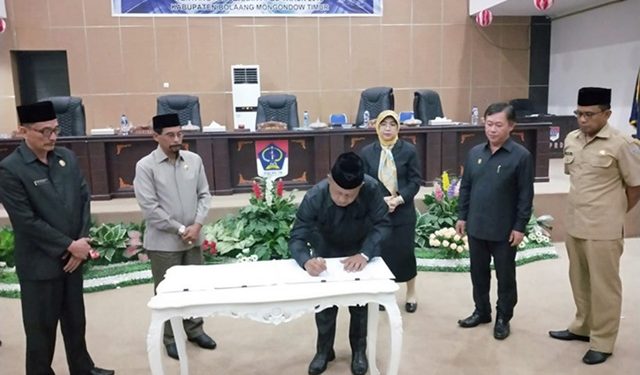 Fraksi di DPRD Boltim Setuju Ranperda APBDP Tahun Anggaran 2019