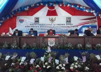 DPRD Boltim Terima Nota KUA PPAS Tahun Anggaran 2020