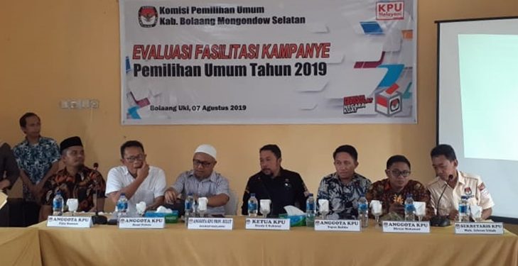 KPU Bolsel Minta Masukan Perbaikan Soal Penyelenggaraan Pemilu