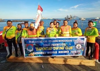 Tim Bapontar Diving Club Boltim