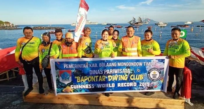 Tim Bapontar Diving Club Boltim