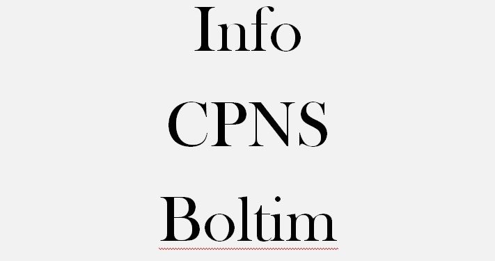 Pemkab Boltim Buka Rekrutmen CPNS