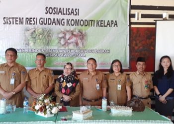 Disperinda Provinsi Sulut Sosialisasi Sistem Resi Gudang di Bolsel
