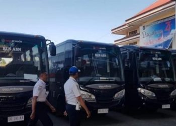 Pemkab Bolmong Operasikan Bus ASN