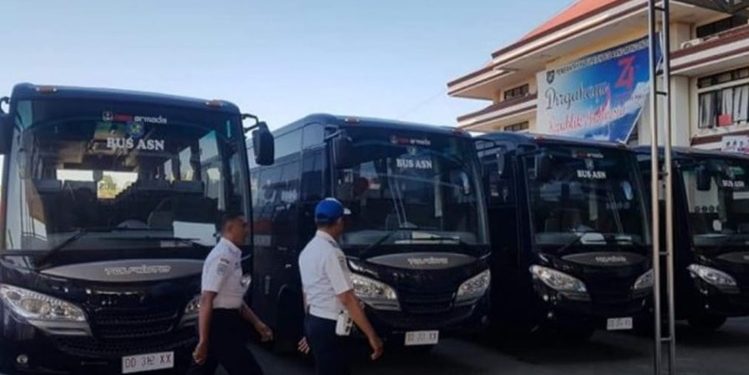 Pemkab Bolmong Operasikan Bus ASN