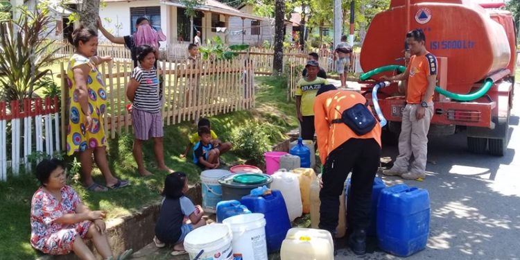 Sejumlah Desa di Kabupaten Bolmong Mulai Krisis Air Bersih