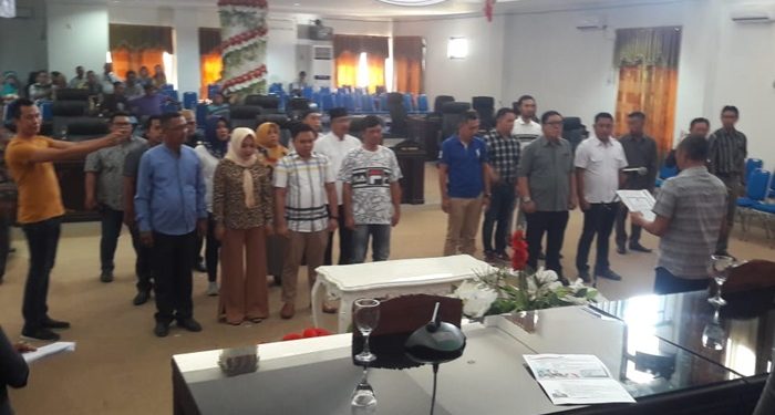 Siap Diambil Sumpah Janji, 20 DPRD Boltim Ikut Gladi Resik