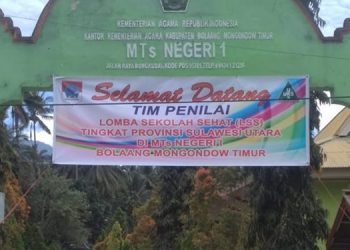 MTs Bongkudai Boltim Juara Lomba Sekolah Sehat