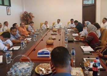 20 Anggota DPRD Boltim Bertandang ke Kantor Bupati