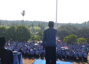 Wabup Boltim Pimpim Upacara HUT Ke-55 Provinsi Sulut