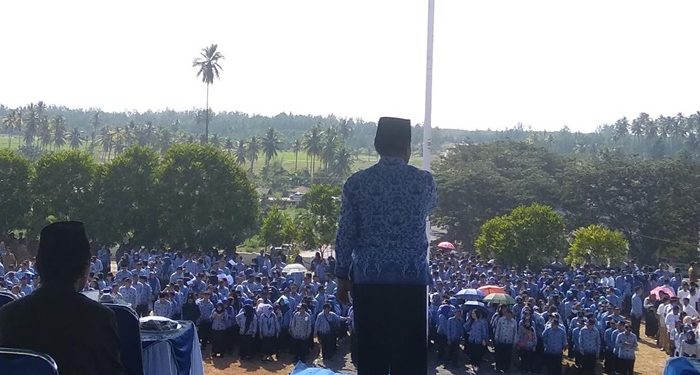 Wabup Boltim Pimpim Upacara HUT Ke-55 Provinsi Sulut