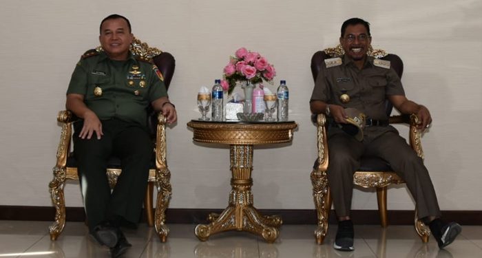 Bupati Boltim Dampingi Pangdam XIII Merdeka Tinjau Lokasi Kodim