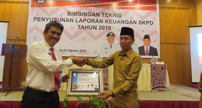 Pemkab Bolsel Siap Pertahankan WTP Keenam Kali dari BPK