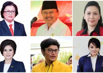 Inilah Posisi Enam Anggota DPR RI Dapil Sulut