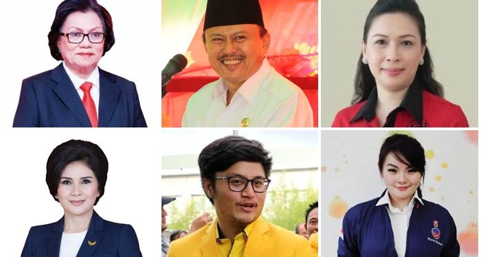 Inilah Posisi Enam Anggota DPR RI Dapil Sulut